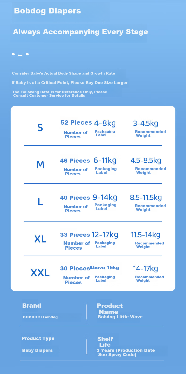 BOBDOG Small Wave Ultra Soft M90 Pieces (4.5-8.5KG) Baby Diapers [Brand Direct Supply, Trusted Quality] 11