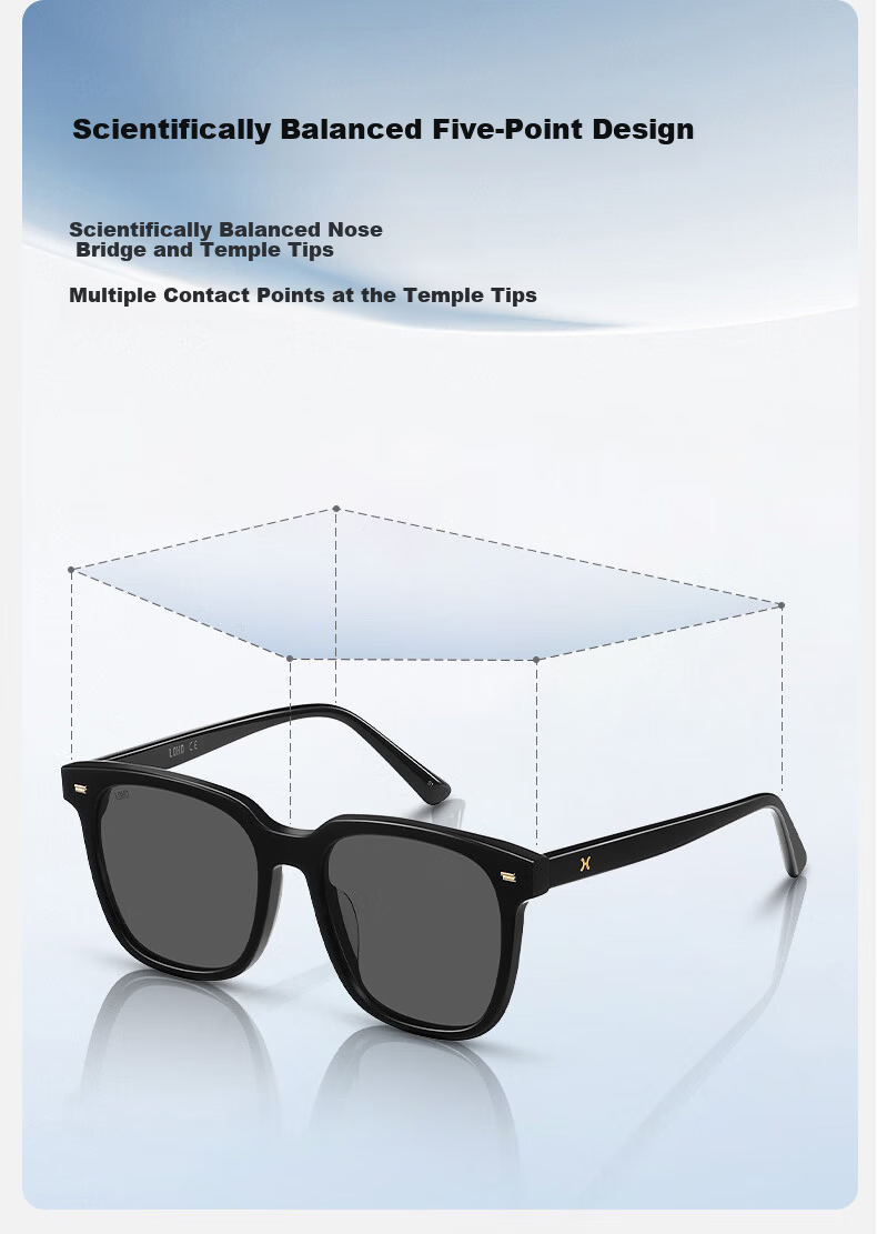 LOHO Day and Night Dual-Use Photochromic Night Vision Sunglasses for Driving, Anti-Glare Polarized GM Sunglasses 8
