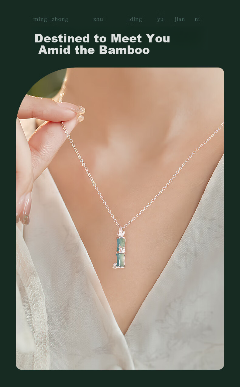 Yangchuangshishang Chinese Gold Jade Women's Necklace, New 2026 Style, Luxurious And Elegant, Birthday Gift for Women, Present for Wife 9