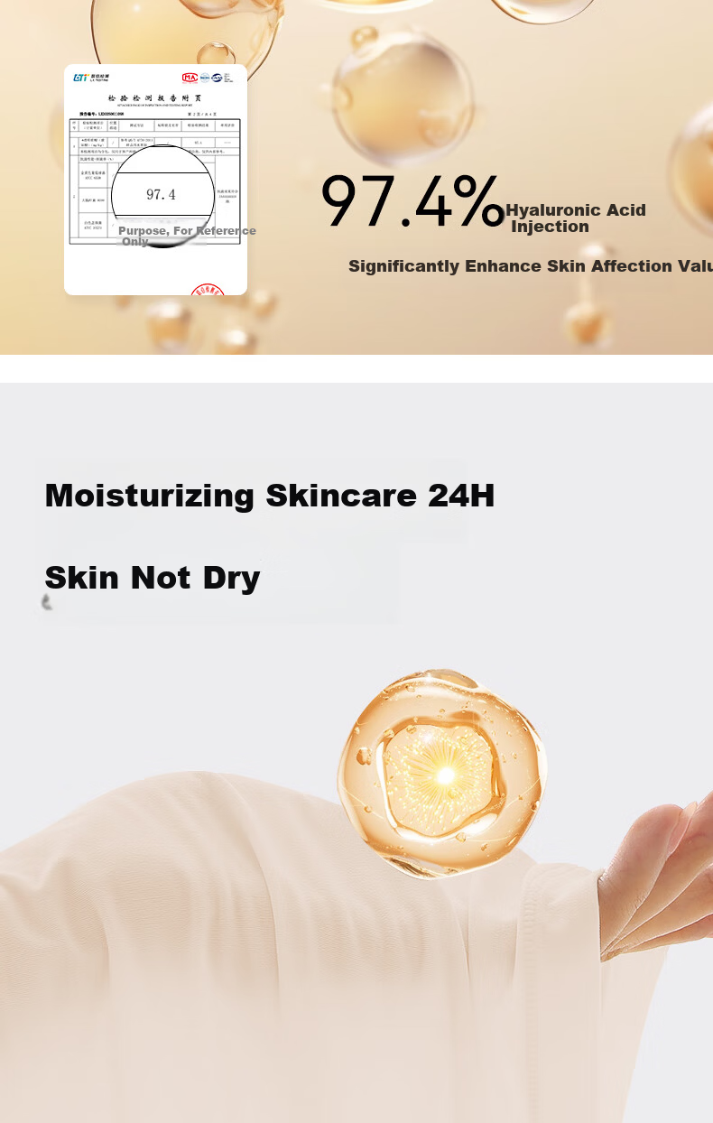 Miiow Hyaluronic Acid Skin Base Set Invisible Foundation Color Ultra-Thin Thermal Underwear Autumn Top and Bottom 9