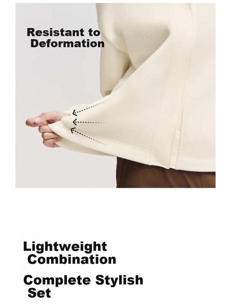 Beneunder Women's Autumn Winter Fleece Jacket 2025 New Polar Fleece Stand Collar Jacket with Fleece Lining 14