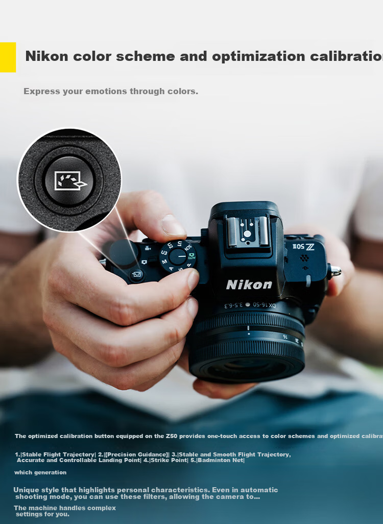 Nikon Z50II Mirrorless Camera Kit with 16-50mm And 50-250mm Lenses, EXPEED7 Processor, 4K Video, Z50ii/Z502/Z50 Second Generatio 2