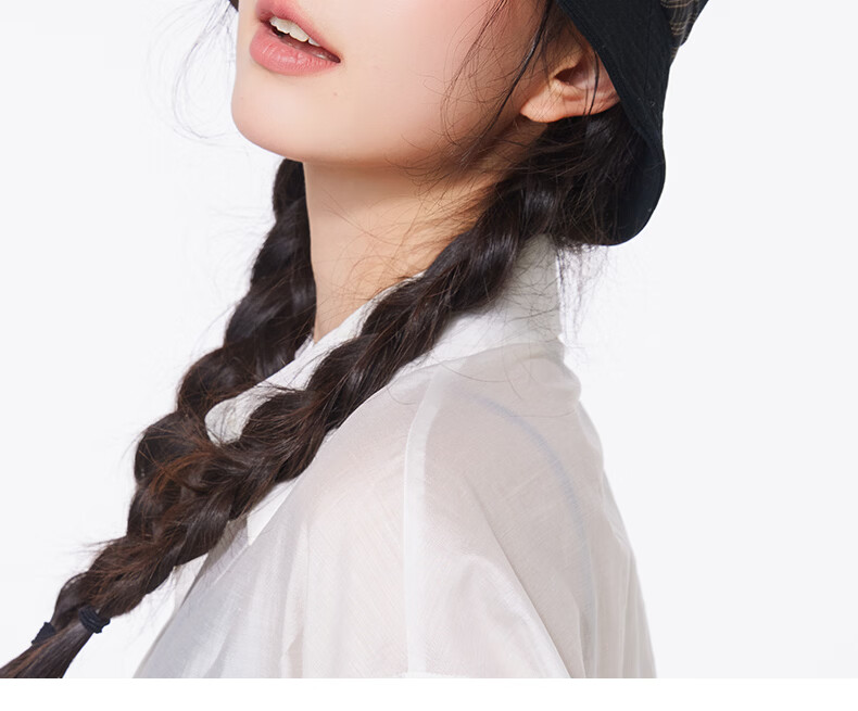CACUSS Women's Fisherman Hat Spring Summer Outdoor Casual Embroidered Sunshade Breathable Cotton Bucket Hat Slimming Face Lanye Black 8