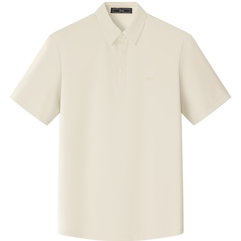 EMZ Ordos Men's Short Sleeve Polo Shirt Quick-Dry Breathable Cool Skin-Friendly Business Casual Commuter Tee