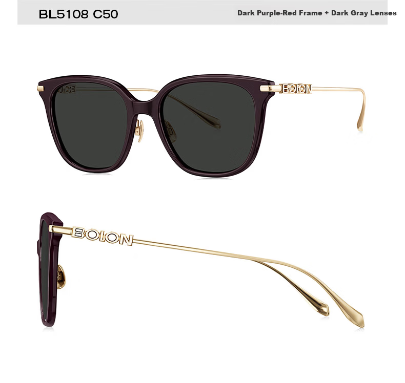 BOLON Bolon Eyewear 26 New Yang Zi Same Style Fashion Versatile Travel UV Protection Sunglasses Women BL5108C10 10