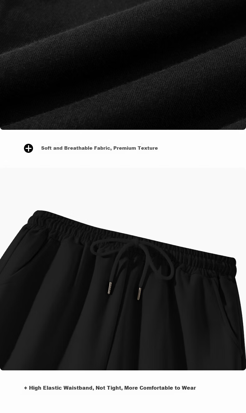 Jeanswest Women's Shorts, Summer 2025, 100% Pure Cotton, Breathable, High-Waisted, Knee-Length Shorts, Sporty, Slimming, Campus Style, Fashionable Casual Pants 9