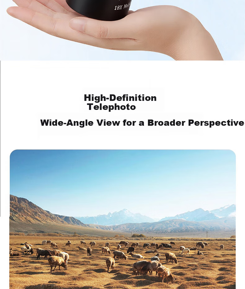 HUGE Mobile Telescope Concert Shooting Tool Long Focus HD Zoom External Camera Live Photo 8