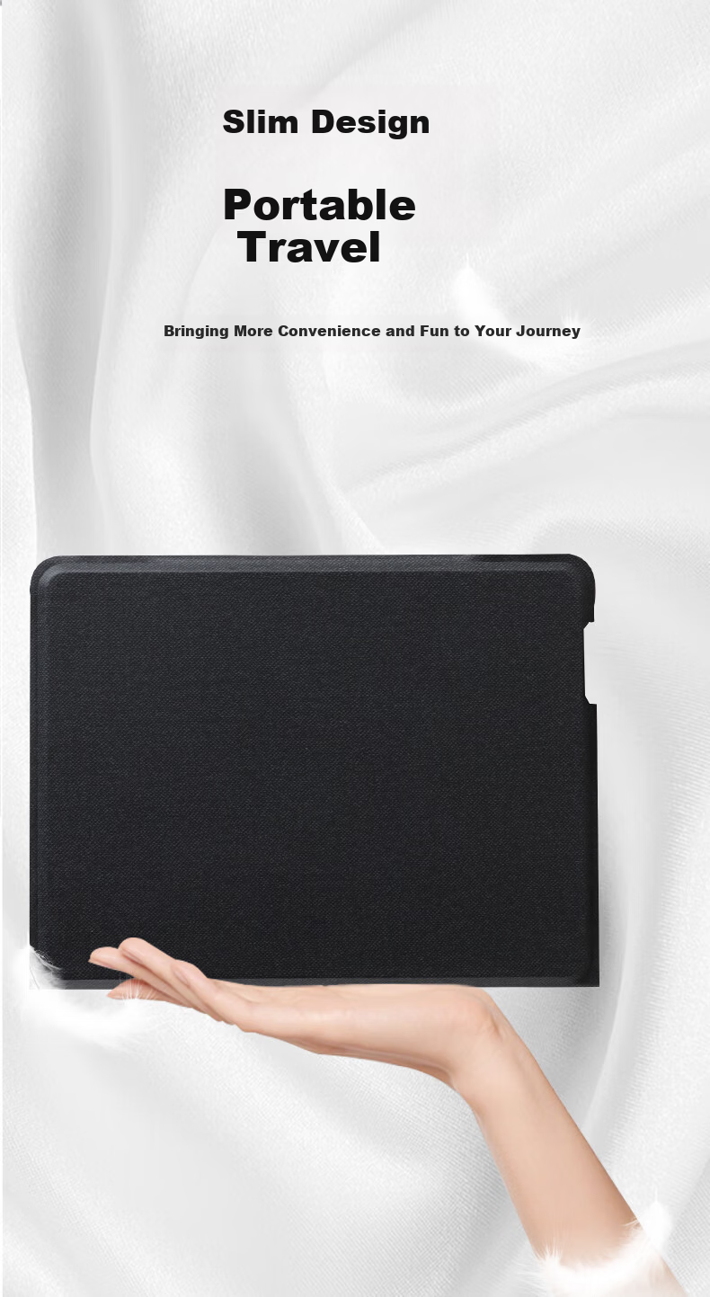 Smorss Magnetic Floating Stand Keyboard Case for 25 Models of Apple IPad Air7 11-Inch Tablet, Lightweight Protective Cover for IPad Pro/Air4/5/6-10.9/11 Inch 1