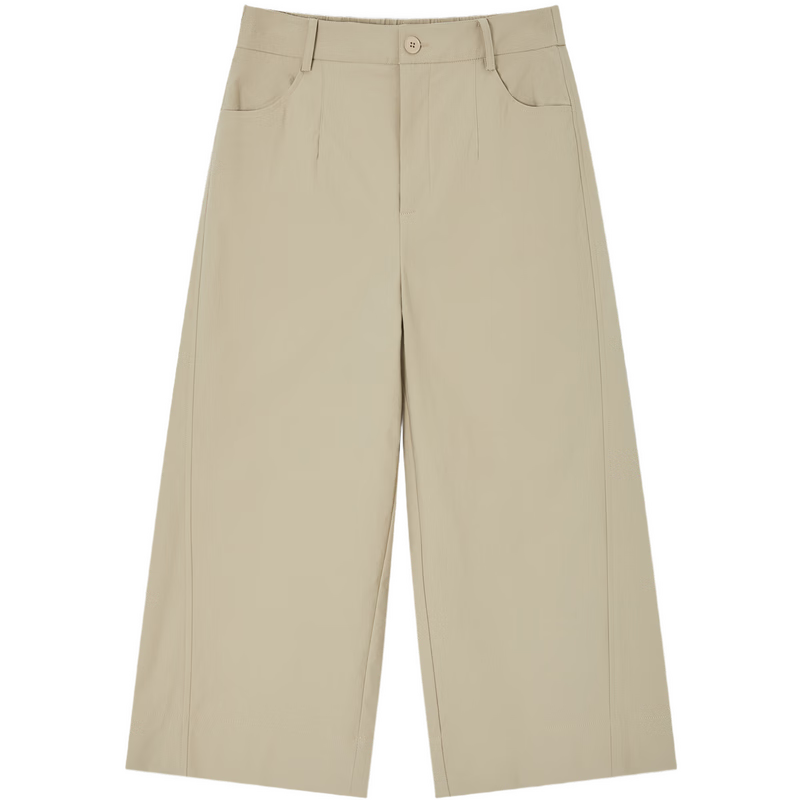 Demana [Walking Comfort] Summer Minimalist Commuter Seven-Point Straight-Leg Loose Slim Petite Women's Casual Pants