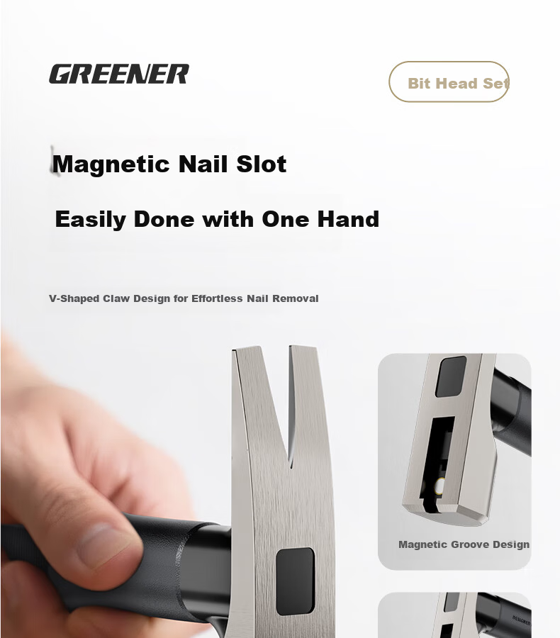 GREENER Nenggong BOX Electric Drill Household Toolbox Set Repair Kit Electric Screwdriver Hardware Toolbox 7