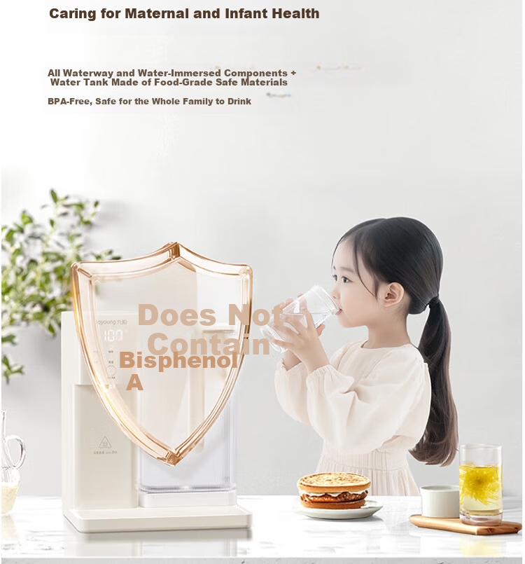 Joyoung Household Instant Hot Water Dispenser Office Desktop Small Direct Drinking Machine Instant Hot Water Electric Kettle Milk Tea Multi-Temperature Adjustable Kettle JYW-WJ180 31
