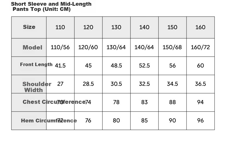 Jiao Nei Cotton 511S Kids' Striped Short Sleeve Pajama Set Boys and Girls Homewear Spring Summer Moisture-Wicking Quick-Dry Breathable 22