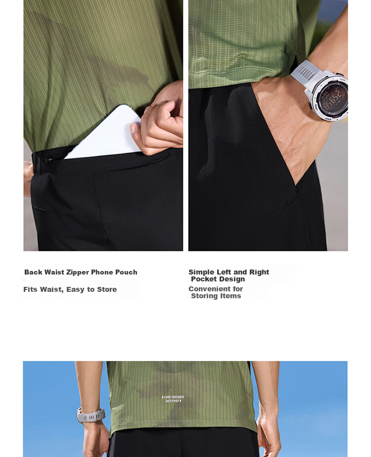 361° Men's Sports Pants Spring Summer New Running Quick-Dry Casual Cool Straight-Leg Trousers 652622706-1 3