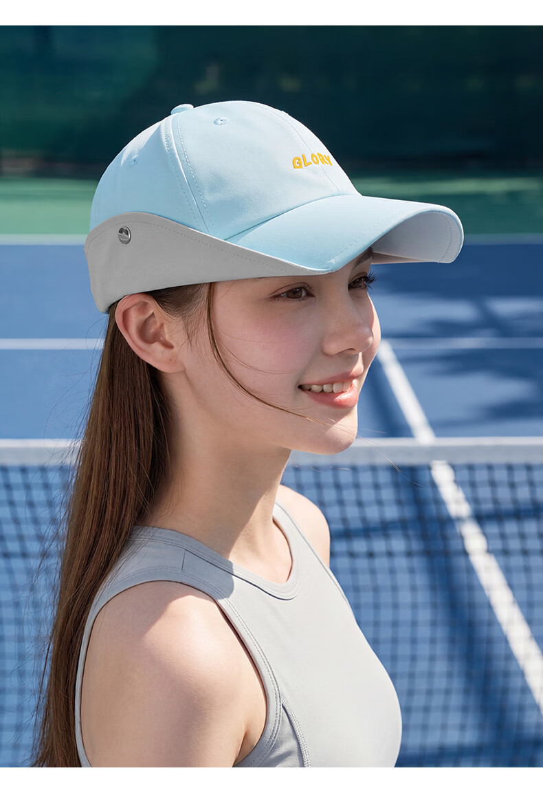 CACUSS Women's Summer Outdoor Lightweight Sun Protection Hat Casual Sports Sunshade Bucket Hat Mountaineering Baseball Cap Black 7