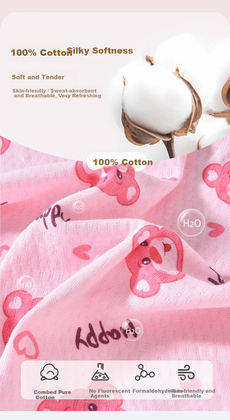DEESHA [100% Pure Cotton] Baby Romper, Newborn Onesie, Short-Sleeve Bodysuit 4