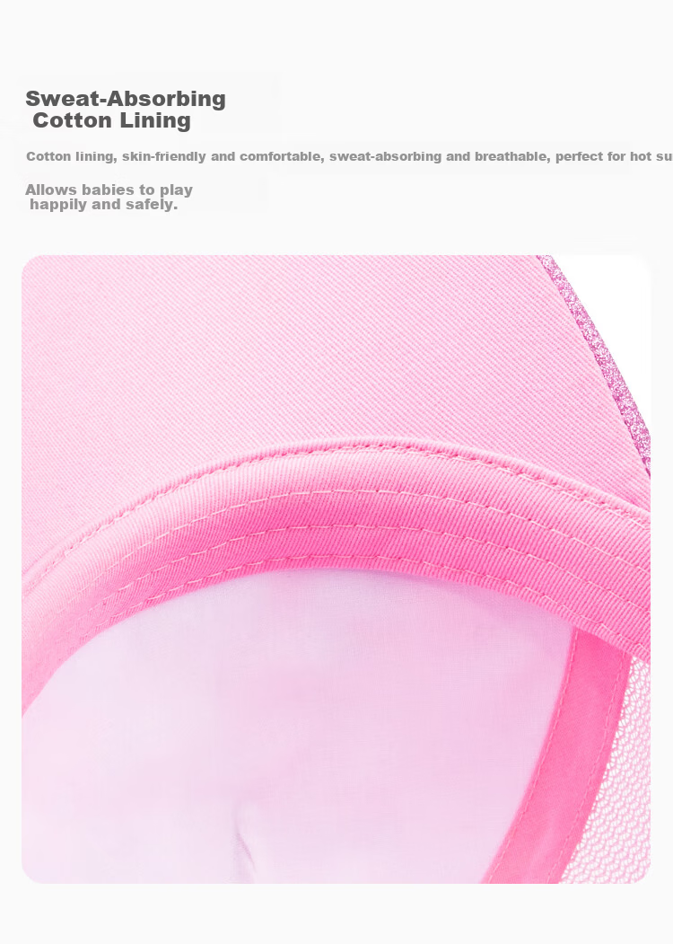 Disney Kids Girls Summer Mesh Baseball Cap Sun Protection Frozen Pink DSP60008 54cm 8