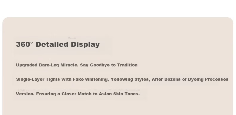 Caramella Nude Effect Thickened Fleece Lined Footed Tights for Women Autumn Winter Slimming Skin Tone Leggings 10