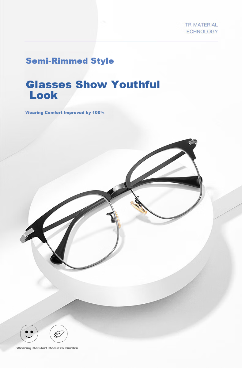 Volkswagen Germany Men's Reading Glasses High Definition Blue Light Blocking Genuine Imported Eyewear W58105-300 2