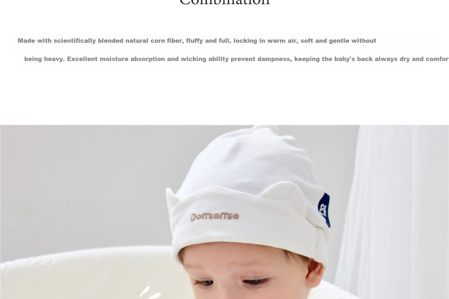 DOMIAMIA Baby Detachable Liner Swaddle Blanket Autumn Winter Newborn Universal Four Seasons Wrap 13