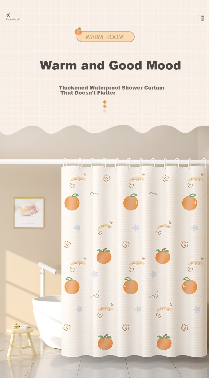 FK Retractable Clothesline Shower Curtain Rod No Drilling Required Bathroom Drying Rack Stainless Steel Bathroom Support Rod Square 1.1~2 Meters 1