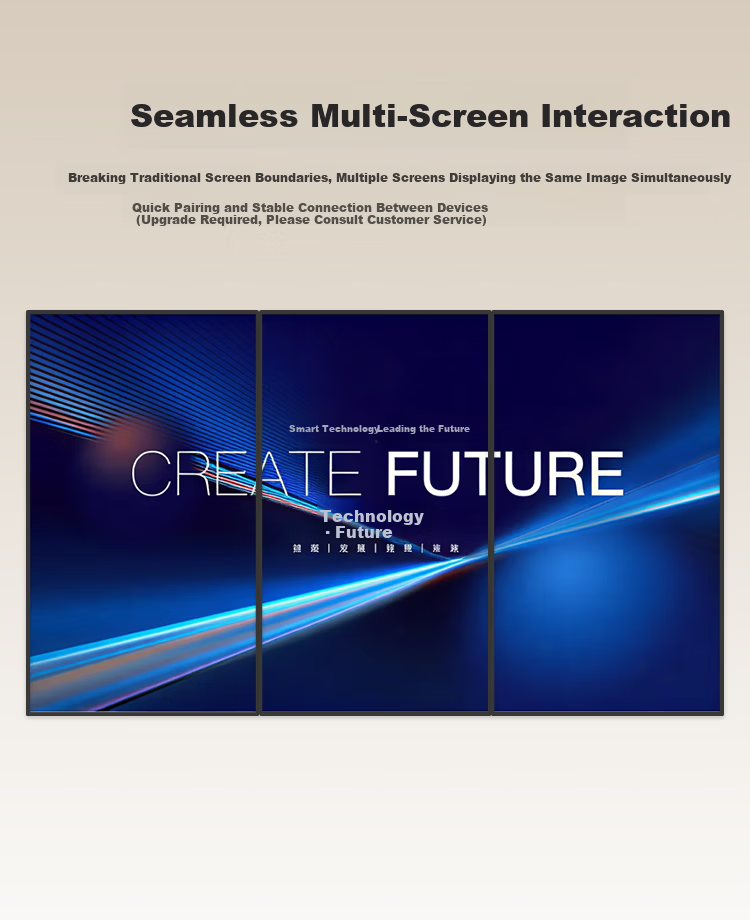 SHUGUAN 21.5-Inch Advertising Display Screen, High-Definition Wall-Mounted Advertising Screen, Touch-Controlled All-In Machine, Elevator And Bubble Tea Shop Promotional Screen, Digital Signage Information Release Screen Display 5