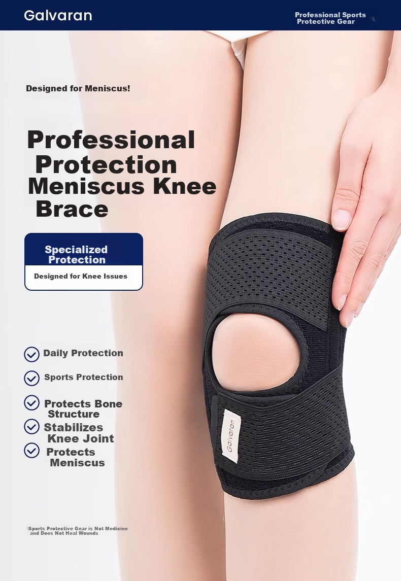 GALVARAN Knee Brace for Meniscus, Arthritis, Patella Injury, Unisex Sports Knee Support for Running, Basketball, Mountaineering 5