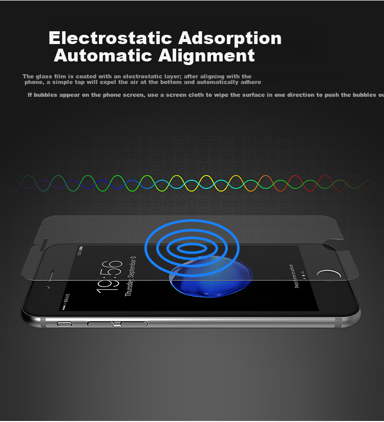Smorss [Ultrasonic Unlocking] Tempered Glass Screen Protector for Samsung S25 Ultra, Samsung S25 Ultra Phone Film, Dust-Free High-Definition Full-Screen Shatterproof Fingerprint Protective Film - Instant Dust Removal 5