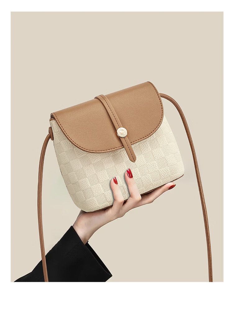 St&Sat Women's Handbag, 2026 New Style Phone Bag, Lightweight Casual Crossbody Small Bag, Comes with Plush Pendant, Birthday Gift 5