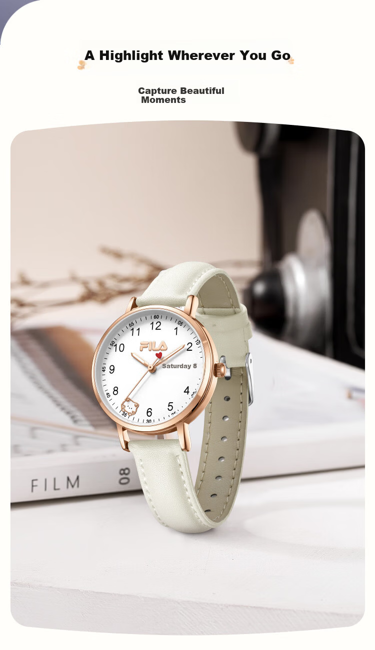 FILA Women's Watch, Middle And High School Student Watch, Gift for Girls, Children's Watch, Exam Watch for Middle School Entrance Exam, Model 6739-101 3