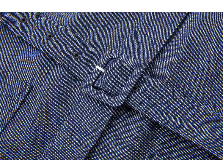 Demana [With Linen Cotton] Summer Urban Commuter Lapel Sleeve Loose Slim Petite Dress for Women Premium Feel 13