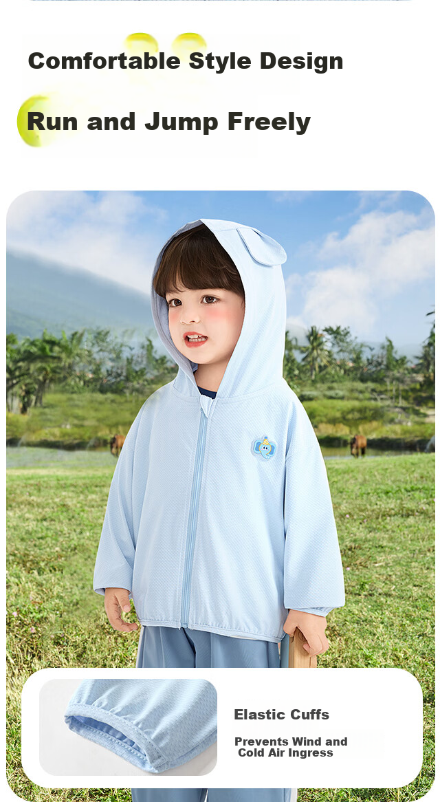 Kaka Panda Baby Clothes Boys Versatile Sun Protection Jacket Children's New Summer Girls Casual Top Trendy Summer 3