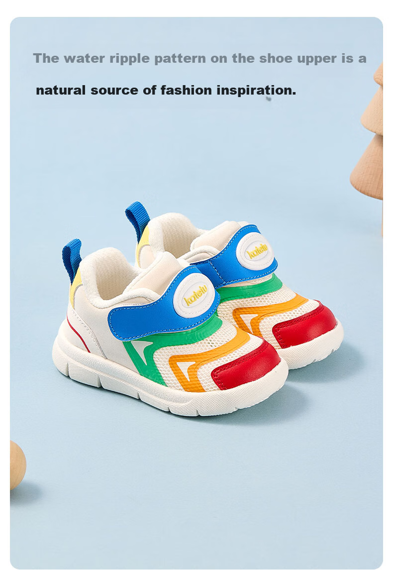 Caterpillar Baby Toddler Walking Shoes 2026 Spring Mesh Sports Shoes for Boys and Girls 1-5 Years Old Caterpillar Functional Shoes X4AF028 8