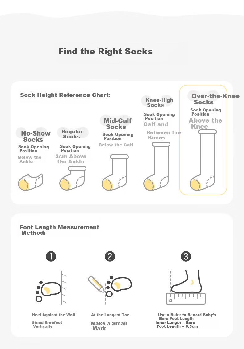 October Crystals Baby Socks Summer Mesh Long Thin Knee-High Anti-Mosquito Over-the-Knee Non-Tight Children's Air Conditioning Socks 7A Antibacterial 16