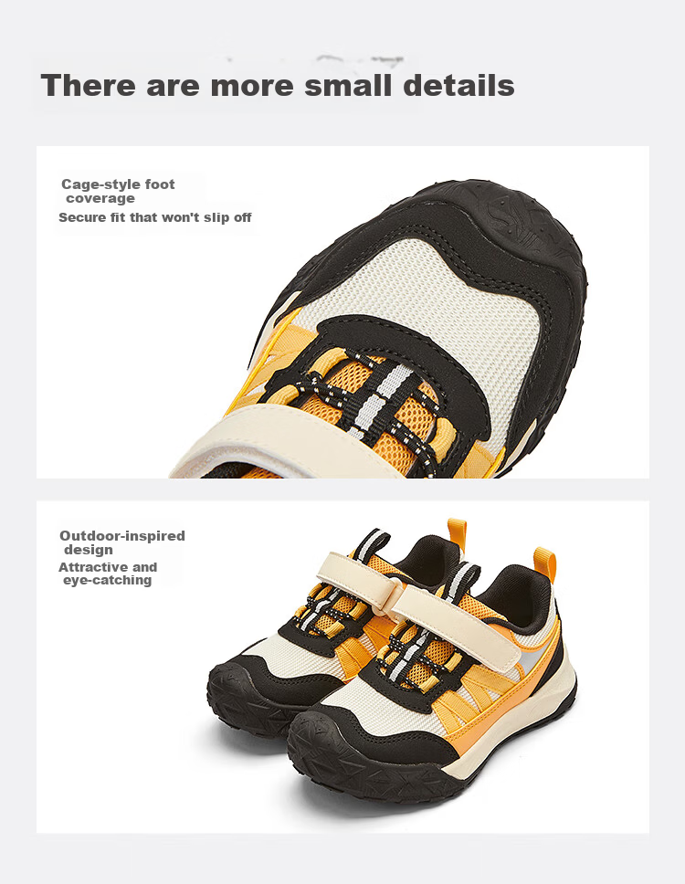 BALABALA Kids Toddler Walking Shoes Boys Girls 2026 New Spring Autumn Non-Slip Baby Sports Outdoor Functional Shoes 9