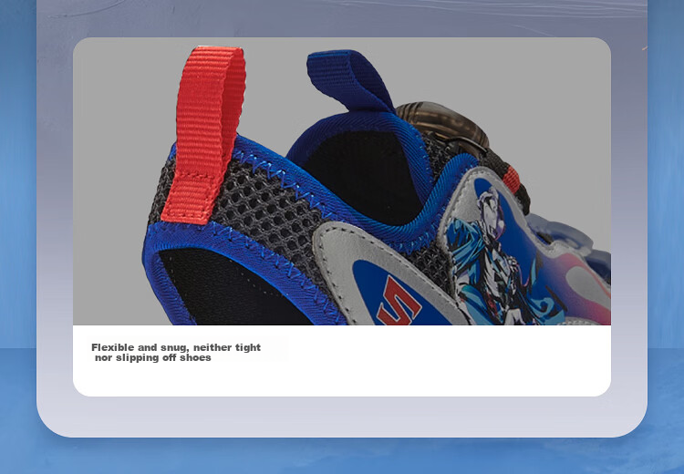 Balabala [Ultraman IP balaOne] Kids Sandals Boys Sports Shoes 2026 Summer New Shoes 5