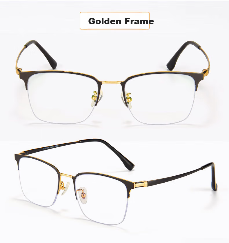 Chuangguo Men's Genuine Reading Glasses High-Definition Imported Blue Light Blocking Auto-Focus Adjustable Multifocal Premium Brand 23