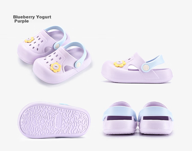 Balabala Boys' Summer Hollow-out Shoes Girls' Soft Sole Slippers Children's Indoor Slippers Toddler Beach Shoes Outdoor Wear 10