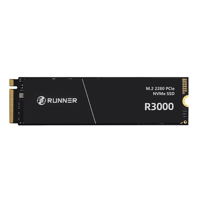 Runner 512GB SSD Solid State Drive M.2 Interface (NVMe Protocol) PCIe 3.0x4 R3000 Series Read Speed 3200MB/s