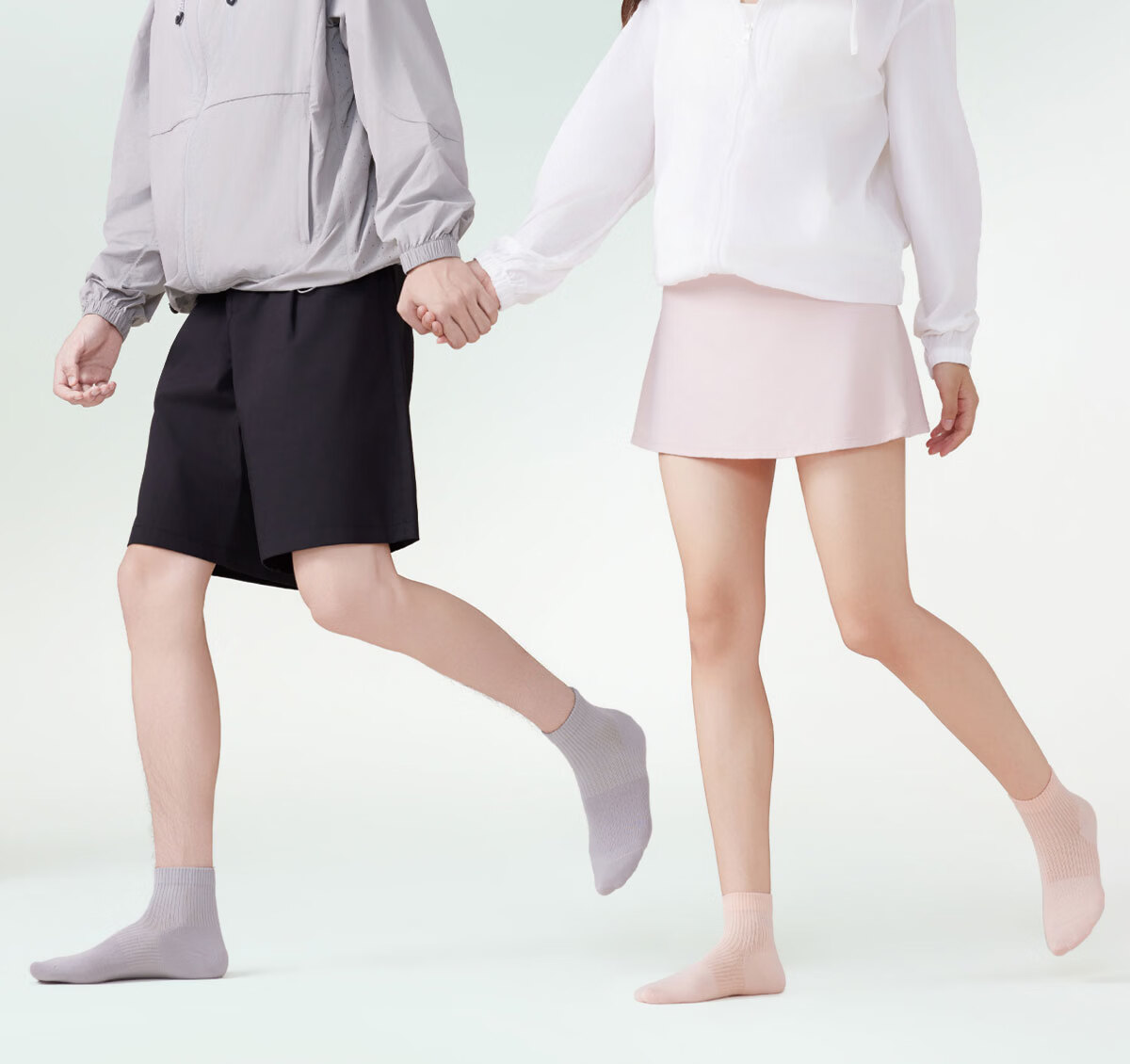 Qinxiang Pure Cotton Sweat-Absorbing Breathable Winter High Tube Socks Odor-Resistant Antibacterial Seamless Long Terry Socks 12