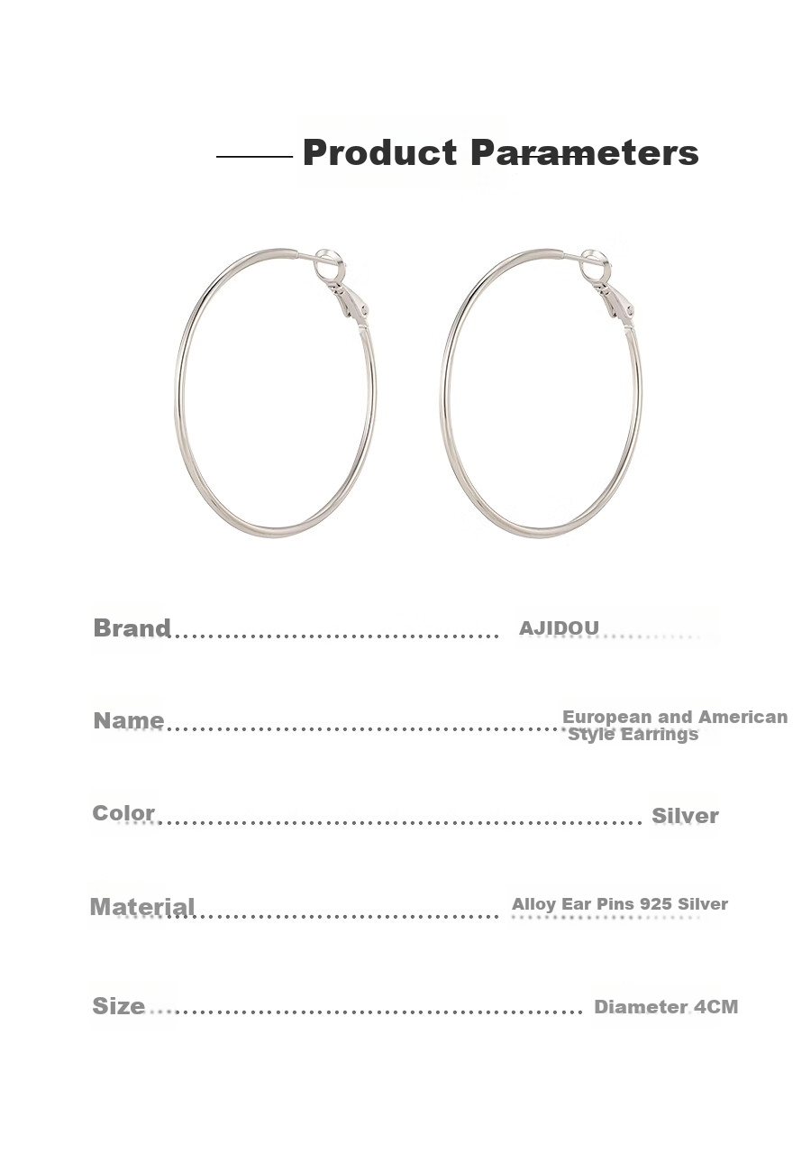 AJIDOU Earrings, Elegant And Niche Design, Circular Double-Strand Braided Earrings, Unique Earrings for Mid-Autumn Festival 7