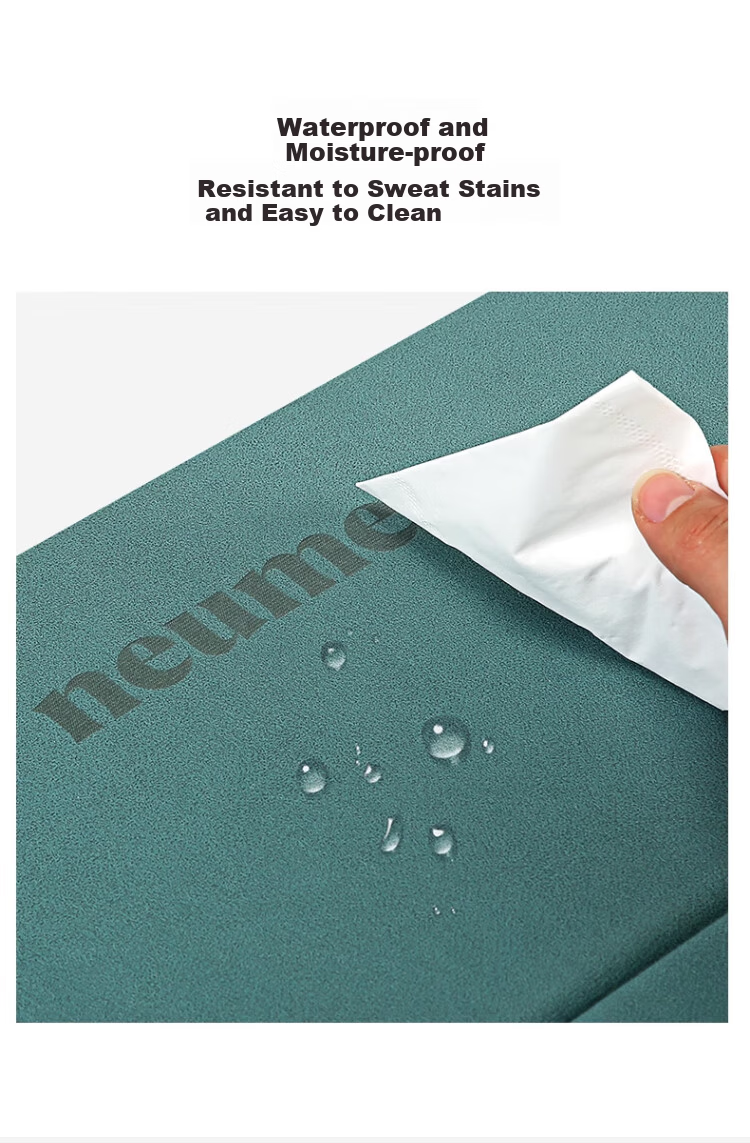 Neumee Foldable Portable Yoga Mat, Shock-Absorbing, Quiet, Eco-Friendly, Odorless Floor Mat for Home Use, Blue Exercise Mat Gift for Men And Wome 6