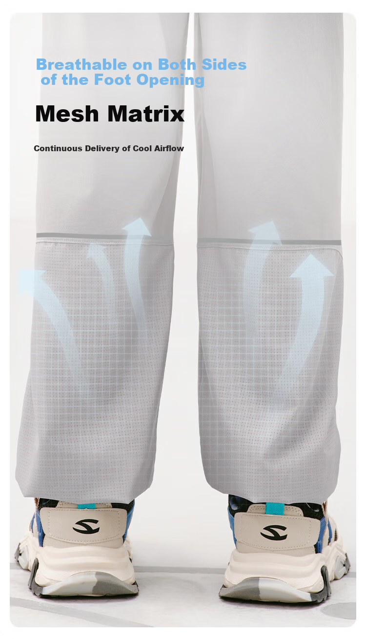 JD Jingzao Kids Sports Pants Long Trousers Boys Girls Quick-Dry Breathable Jogger Sweatpants Summer Gift Light Gray M 14
