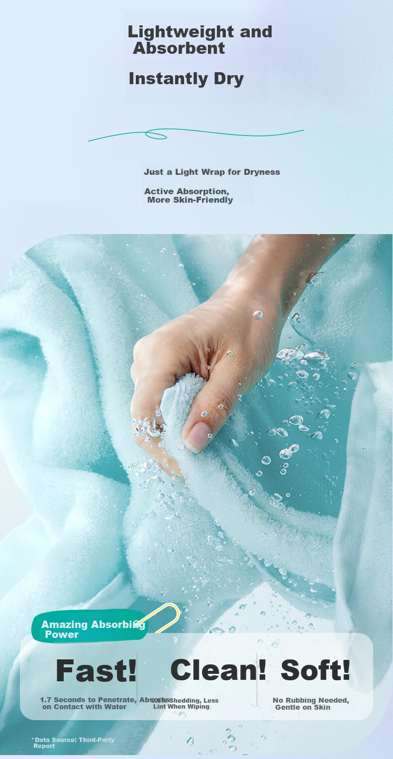 PurCotton Bath Towel 100% Cotton Antibacterial Extra Large Thick Absorbent No Shedding Bath Sheet Sakura Pink 70x140cm 8