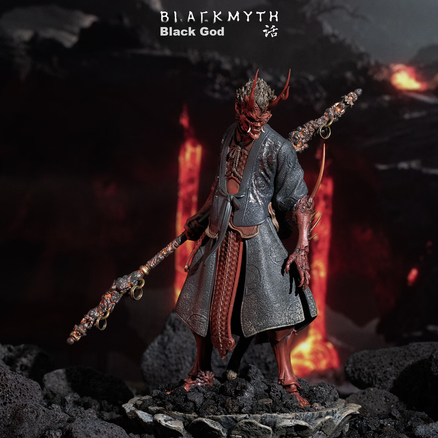 Black Myth: Wukong - Destiny Person Yaksha King Yanhuo Set 1/12 Scale Collectible Figure