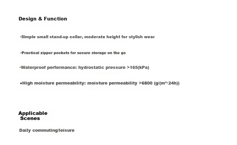 Biyinlefen [3-in-1 Tech Fabric] 2026 Spring New Men's Casual Waterproof Breathable Commuter Stand Collar Jacket 3