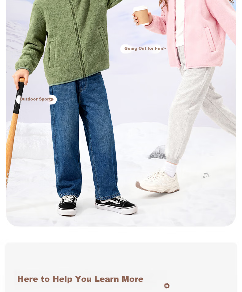 Baleno Kids Autumn Winter 2025 Reversible Fleece Warm Cardigan Solid Color Boys Girls Winter Jacket 8
