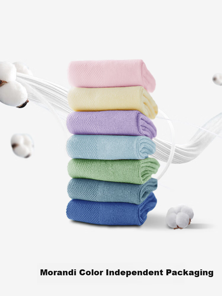 Pocket Travel Disposable Cotton Short Socks Sports Travel Business Portable Kids Colorful (Size 28-34) 12