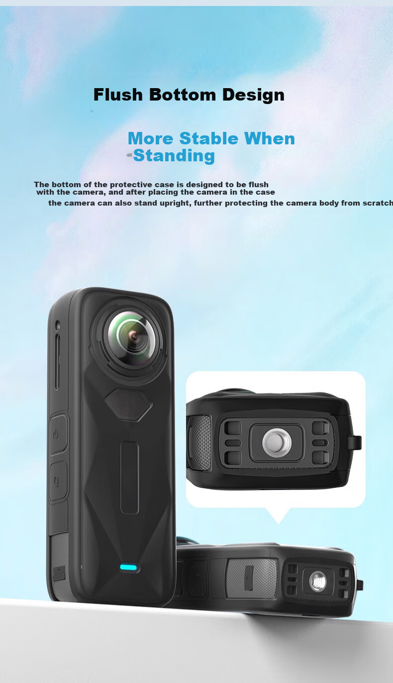 YOUFES Compatible with Insta360 X5/X4 Body Storage Bag, X4air Protective Case, Insta360 Quick-Release Bag, Action Camera Accessory, Scratch-Resistant And Wear-Resistant 14