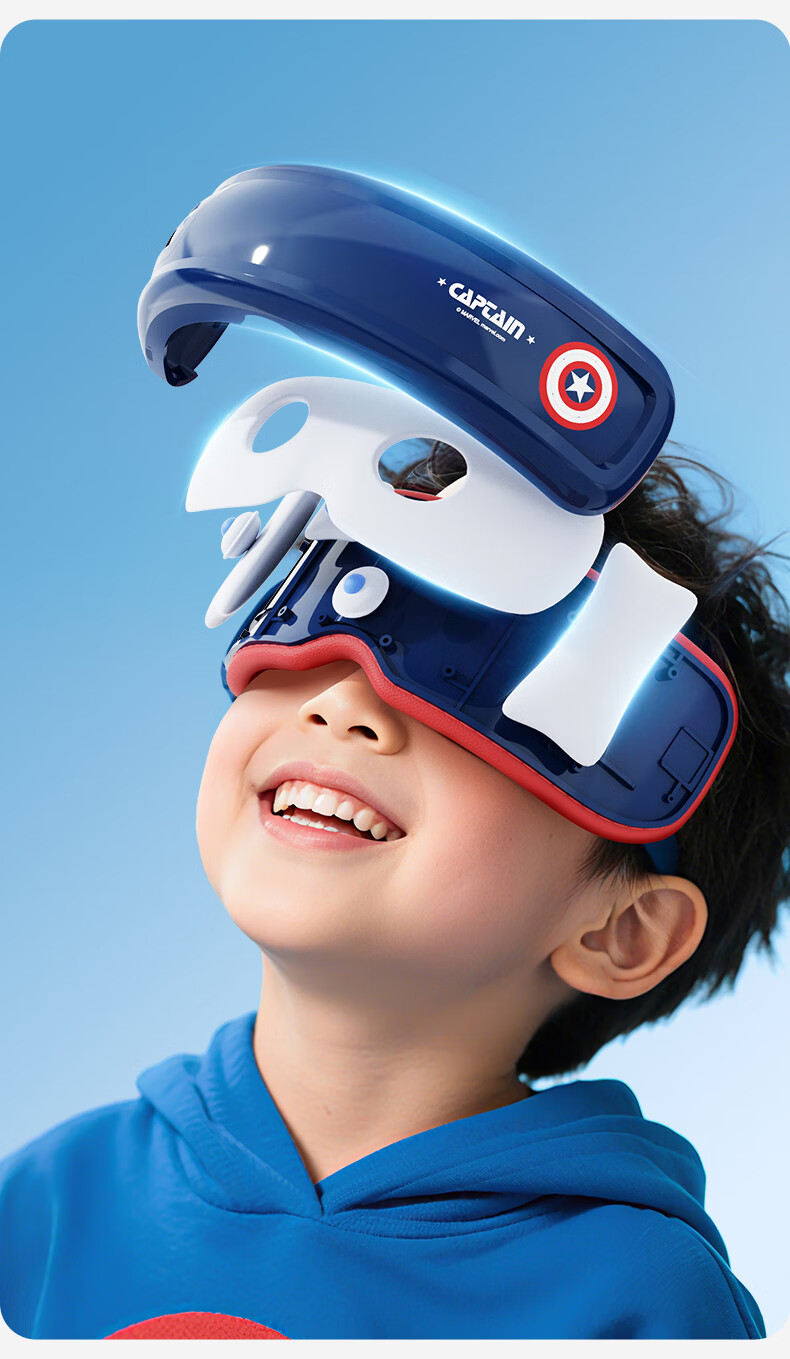 Disney Eye Massager Steam Eye Mask Wireless Bluetooth Music Adult Kids Eye Care Nebulization Vibration Heat Compression Airbag Temples Gift for Children Girlfriend Birthday Children's Day 11