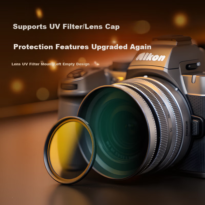 JJC Camera Lens Hood for Nikon Z 16-50mm Lens Replacement for HN-40 Compatible with Z50II Z30 Zfc Z62 Z7II Z9 Accessories (Random New or Old Version)